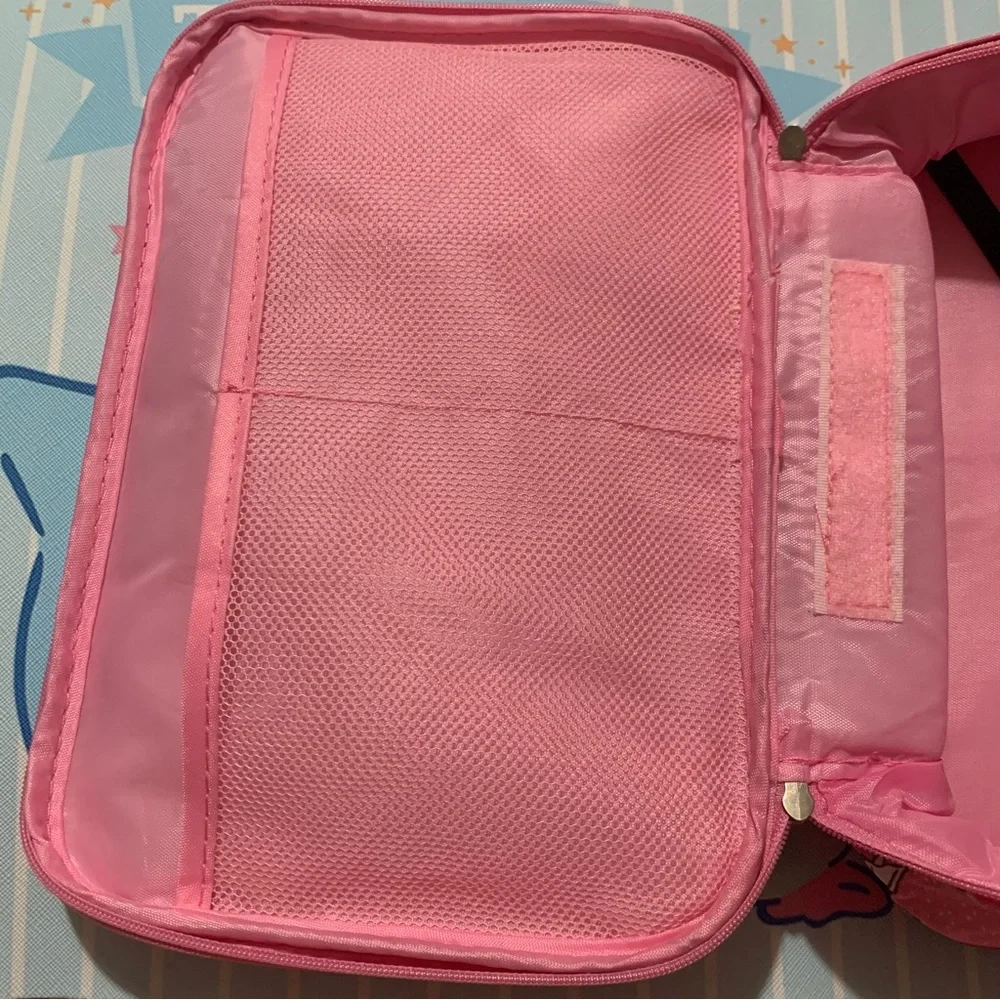 Bright Pink Ballerina Clara Inspired Makeup Bag